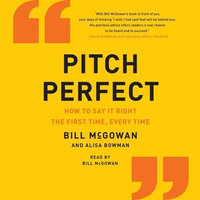 Pitch Perfect by Bill McGowan audiobook