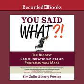 You Said What?! by  Kim Zoller audiobook