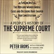 A People's History of the Supreme Court by  Peter Irons audiobook
