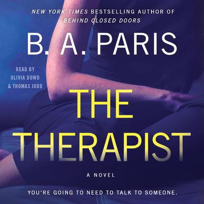 The Therapist by B. A. Paris audiobook