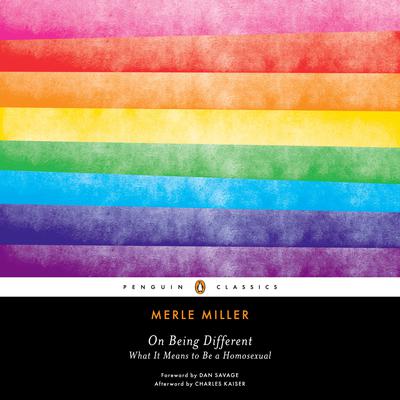 On Being Different by Merle Miller audiobook