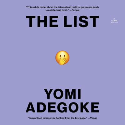 The List by Yomi Adegoke audiobook