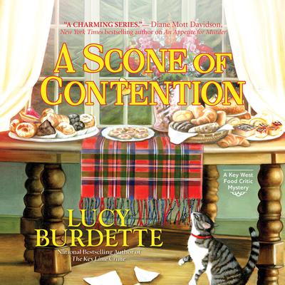 A Scone of Contention by Lucy Burdette audiobook