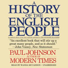 A History of the English People by Paul Johnson audiobook