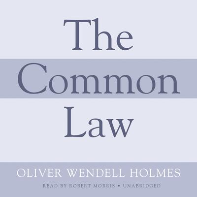 The Common Law by Oliver Wendell Holmes audiobook