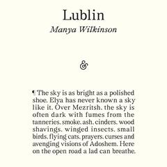 Lublin by Manya Wilkinson audiobook