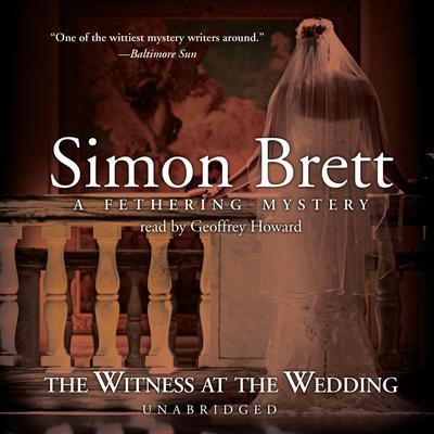 The Witness at the Wedding by Simon Brett audiobook