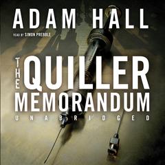The Quiller Memorandum by Adam Hall audiobook