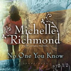No One You Know by Michelle Richmond audiobook