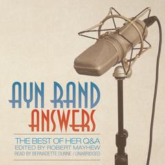 Ayn Rand Answers by Aynee Rand audiobook