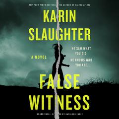 False Witness by Karin Slaughter audiobook