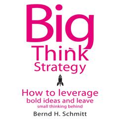 Big Think Strategy by Bernd H. Schmitt audiobook