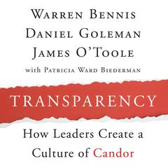 Transparency by Warren Bennis audiobook