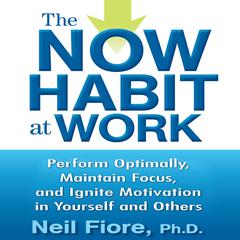 The Now Habit at Work by Neil Fiore audiobook