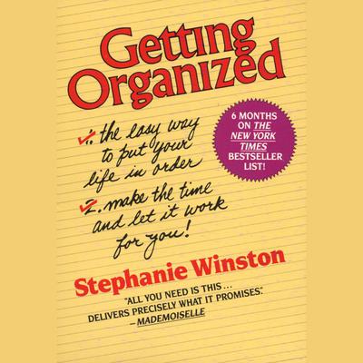 Getting Organized by Stephanie Winston audiobook
