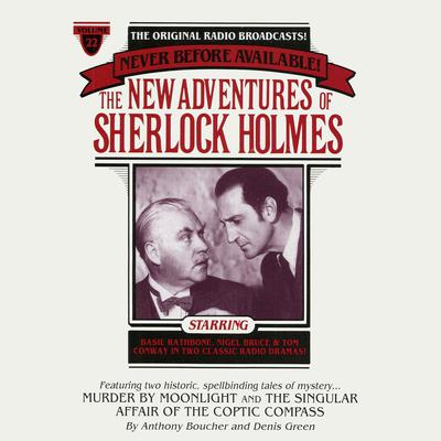 Murder by Moonlight and The Singular Affair of the Coptic Compass by Anthony Boucher audiobook