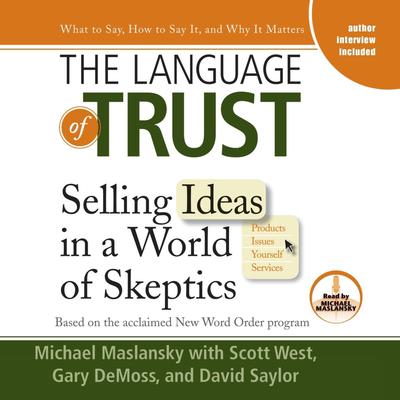 The Language of Trust by Michael Maslansky audiobook