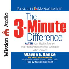 3-Minute Difference by Wayne E. Nance audiobook