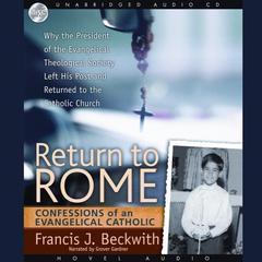 Return to Rome by Francis J. Beckwith audiobook