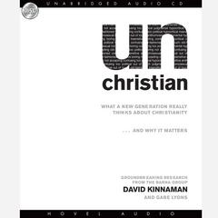 unChristian by David Kinnaman audiobook