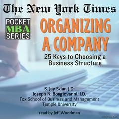 Organizing a Company by S. Jay Sklar audiobook