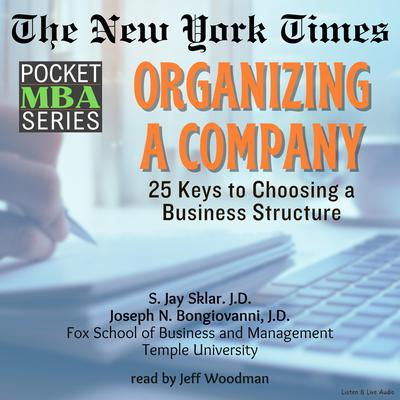 Organizing a Company by S. Jay Sklar audiobook