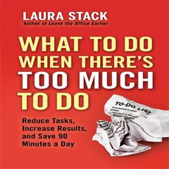 What To Do When There's Too Much To Do by Laura Stack audiobook