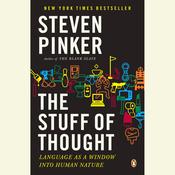 The Stuff of Thought by  Steven Pinker audiobook