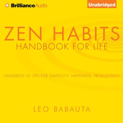 Zen Habits by Leo Babauta audiobook