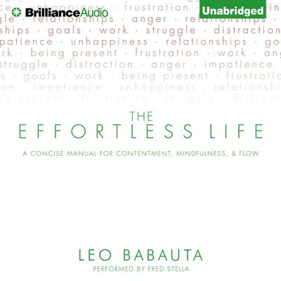 The Effortless Life by Leo Babauta audiobook