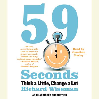 59 Seconds by Richard Wiseman audiobook