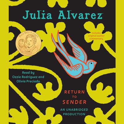 Return to Sender by Julia Alvarez audiobook