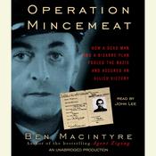 Operation Mincemeat by  Ben Macintyre audiobook