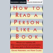 How to Read a Person Like a Book by  Gerard I. Nierenberg audiobook