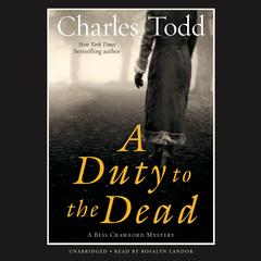 A Duty to the Dead by Charles Todd audiobook
