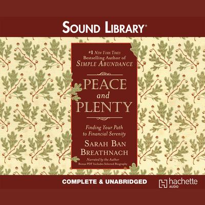 Peace and Plenty by Sarah Ban Breathnach audiobook