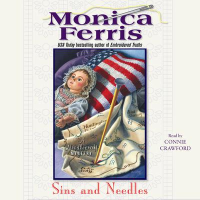 Sins and Needles by Monica Ferris audiobook