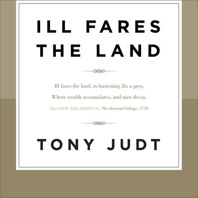 Ill Fares the Land by Tony Judt audiobook