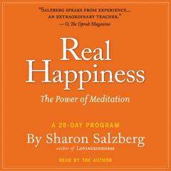 Real Happiness by Sharon Salzberg audiobook
