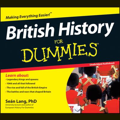 British History For Dummies by Sean Lang audiobook