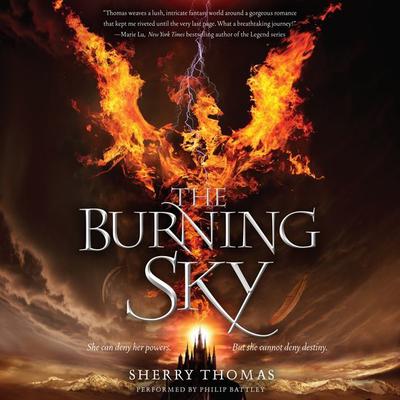 The Burning Sky by Sherry Thomas audiobook