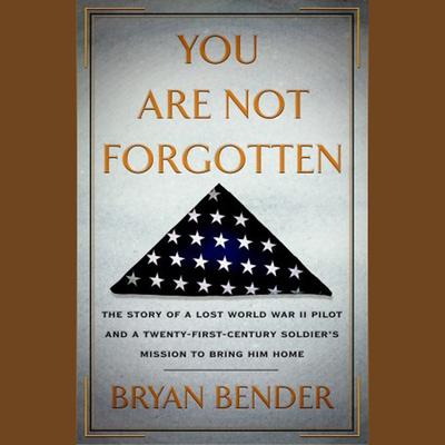 You Are Not Forgotten by Bryan Bender audiobook