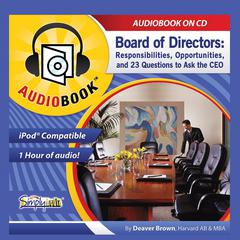 Board of Directors by Deaver Brown audiobook