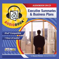 Business Plans & Executive Summaries by Deaver Brown audiobook