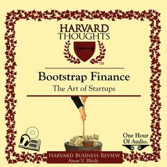 Bootstrap Finance by Amar Bhidé audiobook