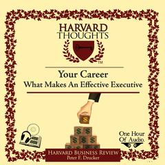 Your Career by Peter F. Drucker audiobook