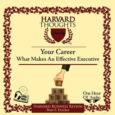 Your Career by Peter F. Drucker audiobook