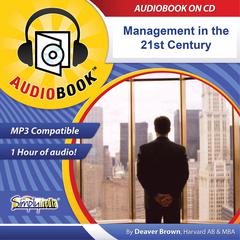 Management in the 21st Century by Deaver Brown audiobook