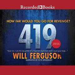 419 by Will Ferguson audiobook