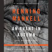 An Event in Autumn by  Henning Mankell audiobook